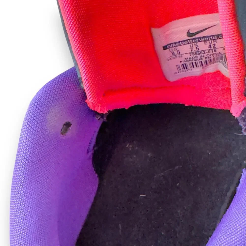 Lunarlon Nike 2014 Hyperdunk Low 'City Collection' LA Los Angeles Sneakers 8.5